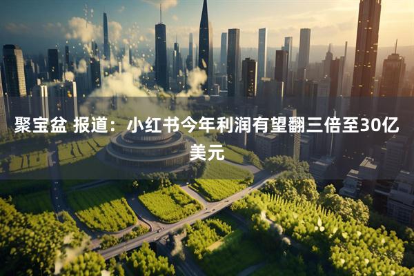 聚宝盆 报道：小红书今年利润有望翻三倍至30亿美元